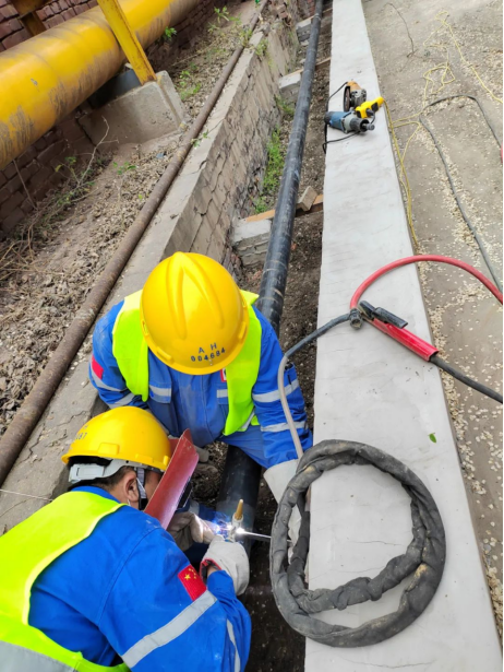 努力圖樹立，庶幾終有成——記燃氣事業(yè)部CNG加氣站進氣管道改造