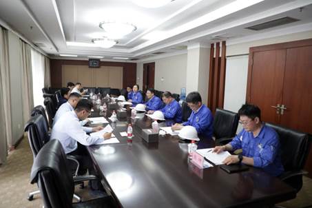 打造向上向前第一象限生力軍 錘煉甘于做人做事作難、受苦受累受屈的企業家隊伍——河南投資集團黨委書記、董事長劉新勇蒞臨安彩高科開展主題教育調研